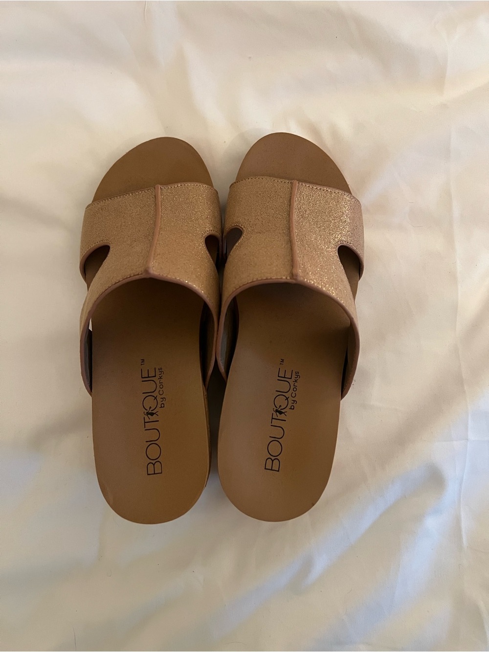 Corky’s Slide Sandals worn once
